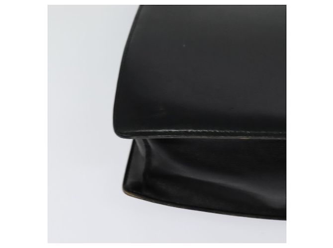 Céline Borsa a Spalla CELINE in Pelle Nera Oro Auth bs24994 Nero D'oro - vista 16