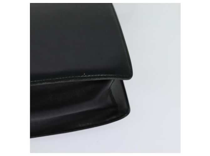Céline Borsa a Spalla CELINE in Pelle Nera Oro Auth bs24994 Nero D'oro - vista 17
