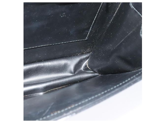 Céline Borsa a Spalla CELINE in Pelle Nera Oro Auth bs24994 Nero D'oro - vista 19