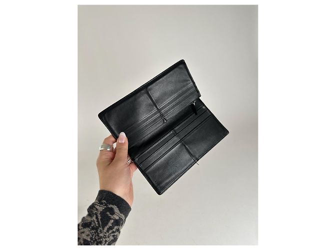 Vintage Loewe Madrid Leather ID holder black - view 6