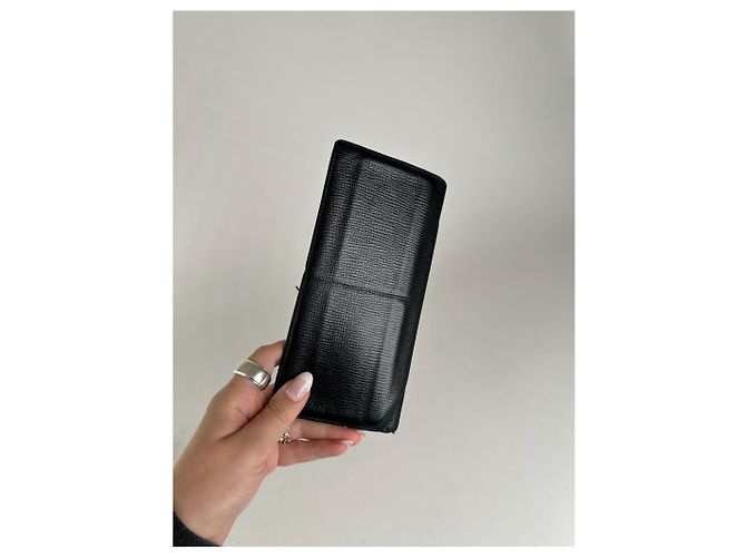 Vintage Loewe Madrid Leather ID holder black - view 7