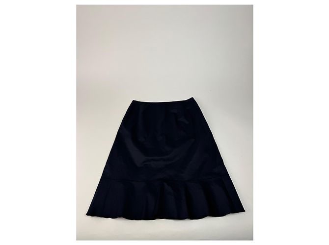 Gonna vintage Courreges blu navy 40/L - vista 2