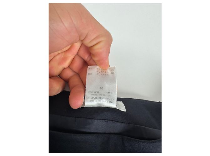 Gonna vintage Courreges blu navy 40/L - vista 8