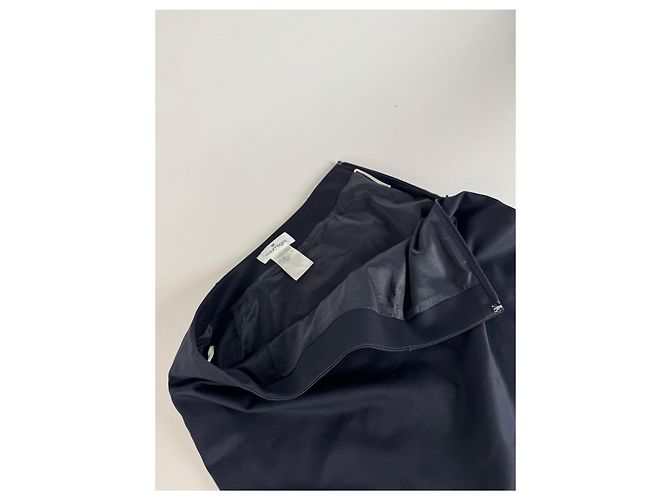 Gonna vintage Courreges blu navy 40/L - vista 9