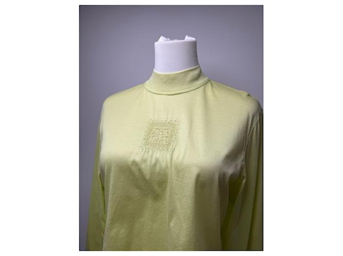 Pull vintage Givenchy vert M - vue 2