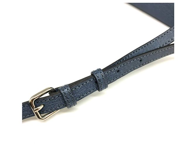 Borsa a Spalla Fendi Demi Jour Blu navy - vista 8