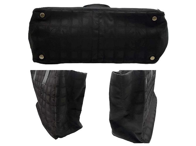 Borsa Tote MM della nuova linea di viaggio Chanel Nero - vista 4
