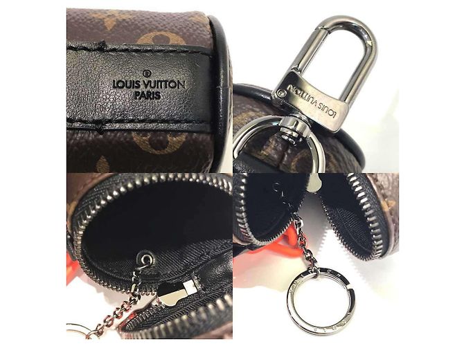 Bolsa Cilíndrica Monograma Louis Vuitton Marrom - vista 4
