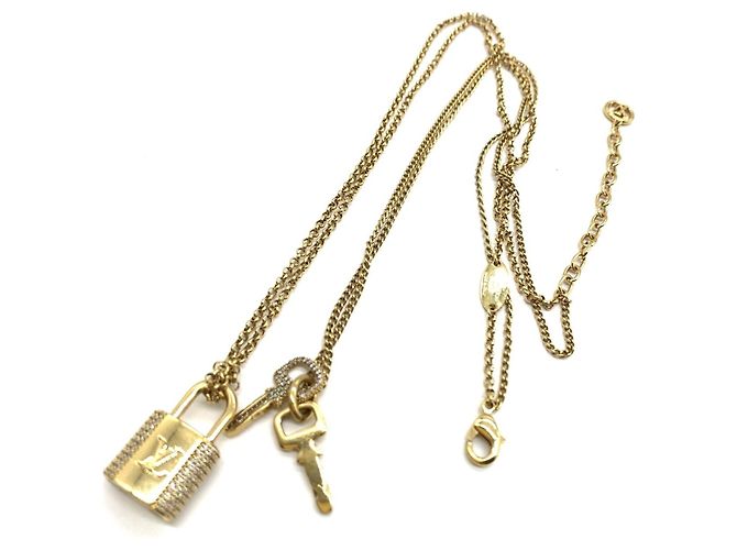 Colar com cadeado LV Louis Vuitton M01593 - vista 4