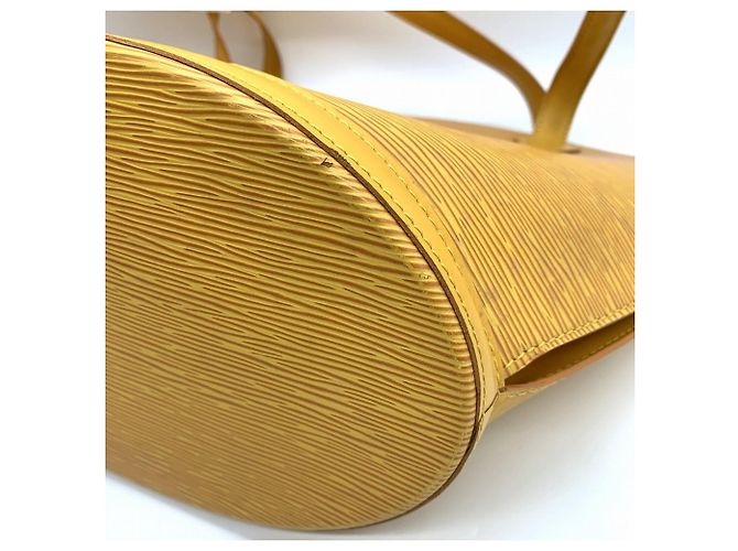 Borsa a Spalla Saint Jacques di Louis Vuitton Giallo - vista 12
