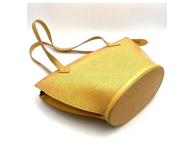 Borsa a Spalla Saint Jacques di Louis Vuitton Giallo - vista 4