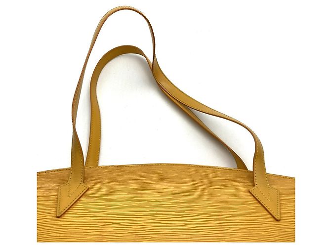 Borsa a Spalla Saint Jacques di Louis Vuitton Giallo - vista 5