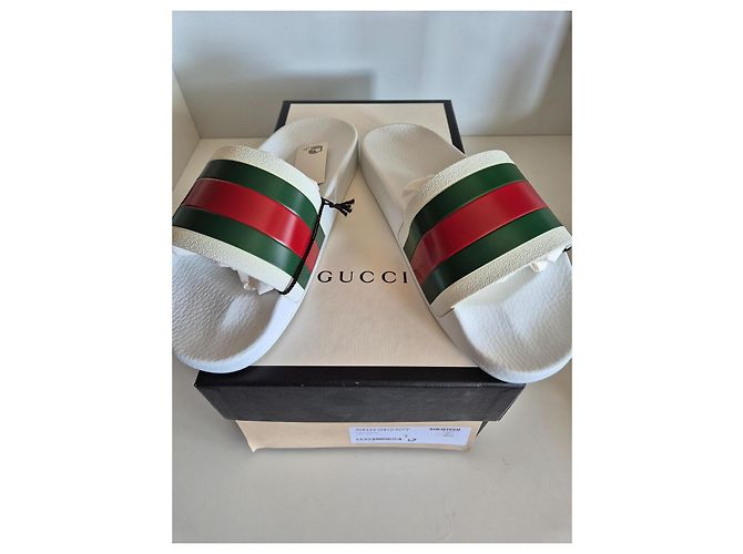 Gucci Pursuit Slides White - view 2