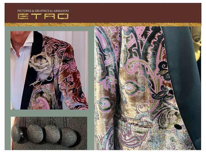 Der große Abendjackett von ETRO Mehrfarben - Ansicht 9