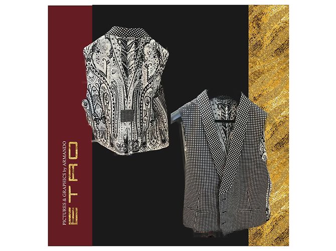 Giacca in seta ETRO e completo con gilet - vista 11
