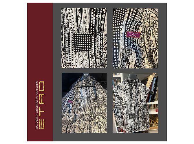 Giacca in seta ETRO e completo con gilet - vista 4