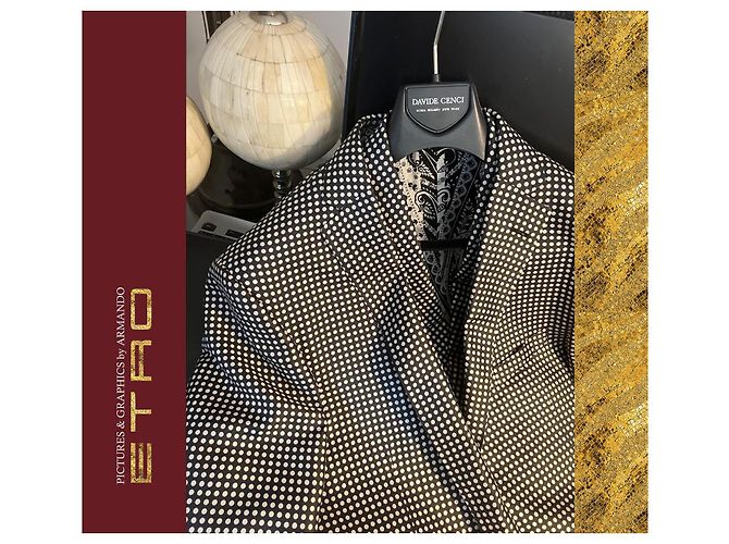 Giacca in seta ETRO e completo con gilet - vista 8