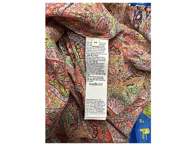 Abito in seta 120% LINO Multicolore IT42 - vista 6