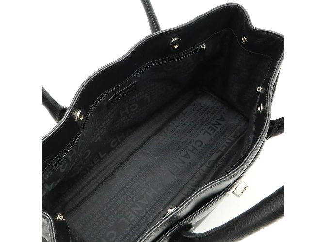 Chanel 2.55 Executive Line Tote Bag Schwarz - Ansicht 7