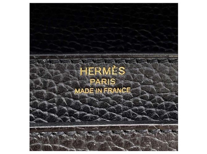 Hermès Borsa Hermes Kelly Depeche 36 Nero - vista 13
