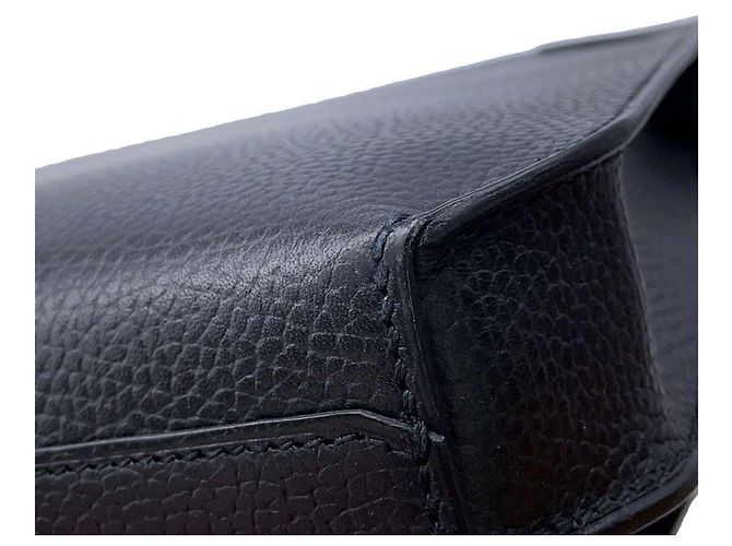 Hermès Borsa Hermes Kelly Depeche 36 Nero - vista 9