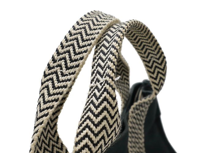 Hermès Hermes Cannes PM Tote Bag Schwarz Roh - Ansicht 5