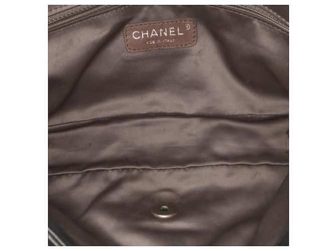 Coco rain Chanel Nero Medio Pelle Trapuntata Agnello Coco Pioggia Flap - vista 4