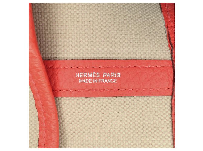 Hermès Beige Toile and Negonda Garden File 28 - vue 5