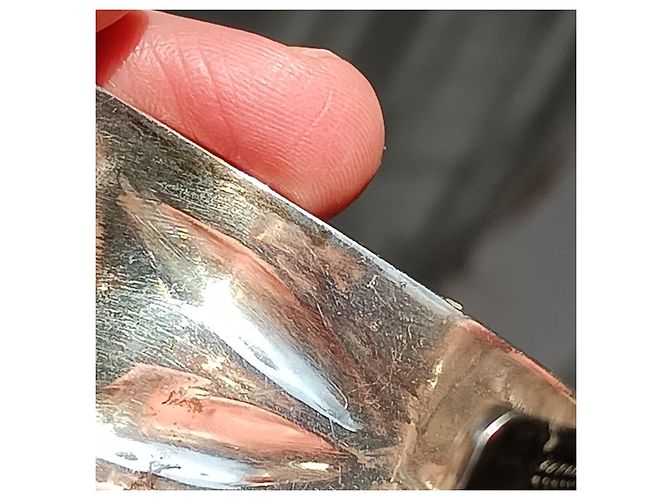 Autre Marque Bracciale berbero in argento e agata blu - vista 7