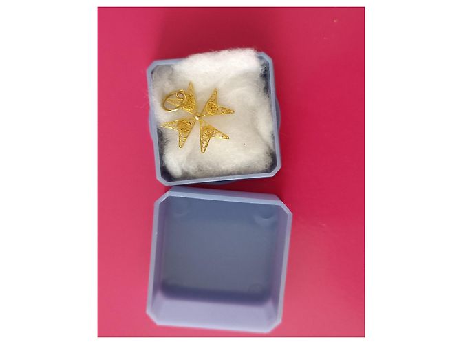 Autre Marque Pendente in oro a croce maltese di Amalfi D'oro - vista 2