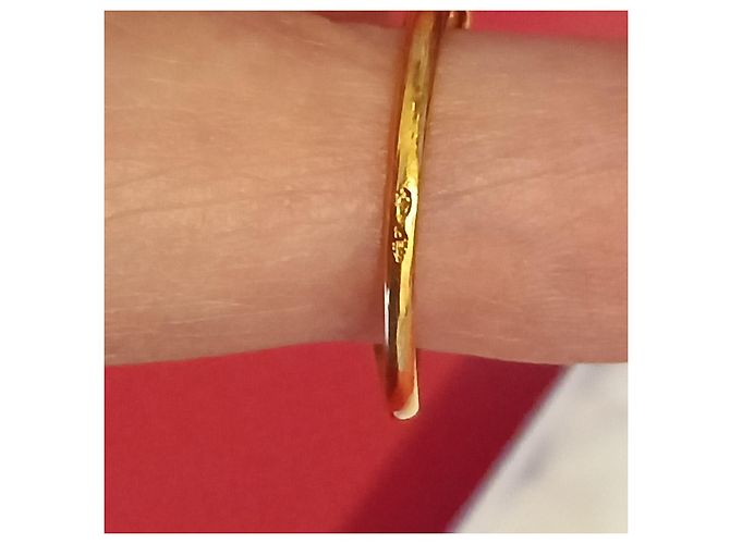 Autre Marque Anello in oro 18 carati con un rubino D'oro - vista 4