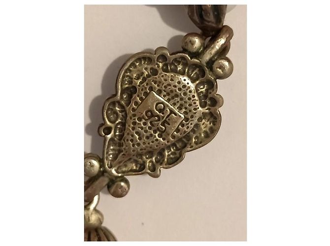 Autre Marque Collar de plata con perlas - vista 4