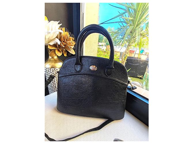 Borsa Tote Mac Douglas in Pelle Nera Nero - vista 5