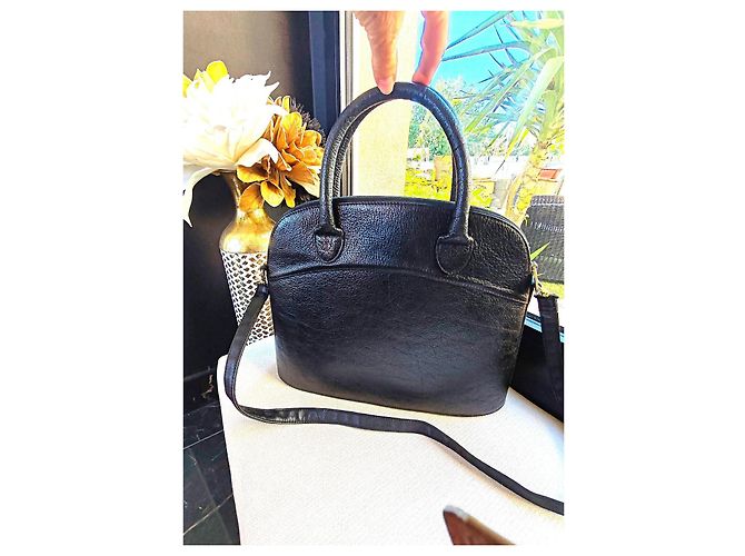 Borsa Tote Mac Douglas in Pelle Nera Nero - vista 6