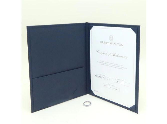 Anello in Platino Harry Winston - vista 6