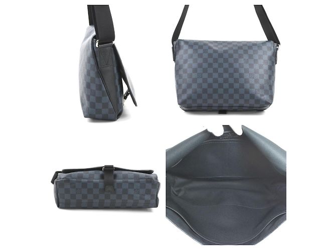 Borsa Messenger Damier Cobalt Louis Vuitton Blu navy - vista 2