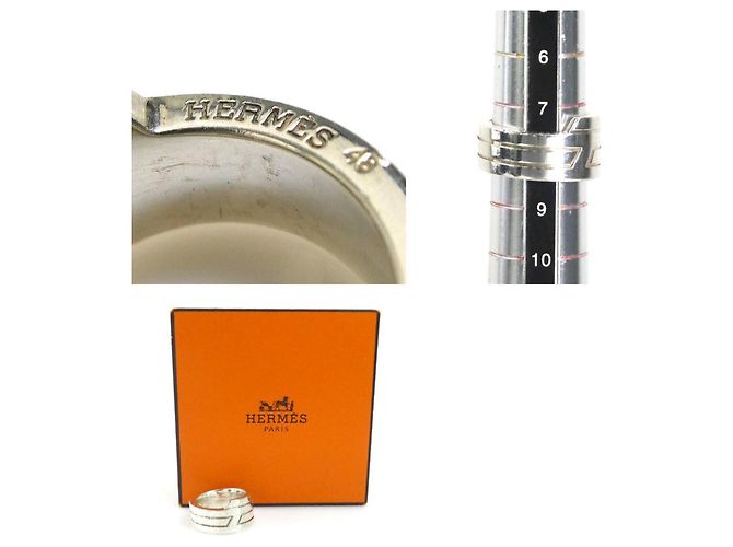Ring Hermès Anillo de plata 925 Hermes - vista 5