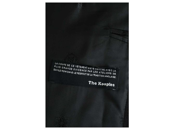 The Kooples Black wool coat - view 6