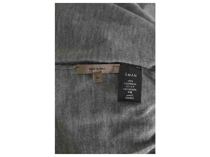 Amanda Wakeley Suéter de cachemira gris - vista 6