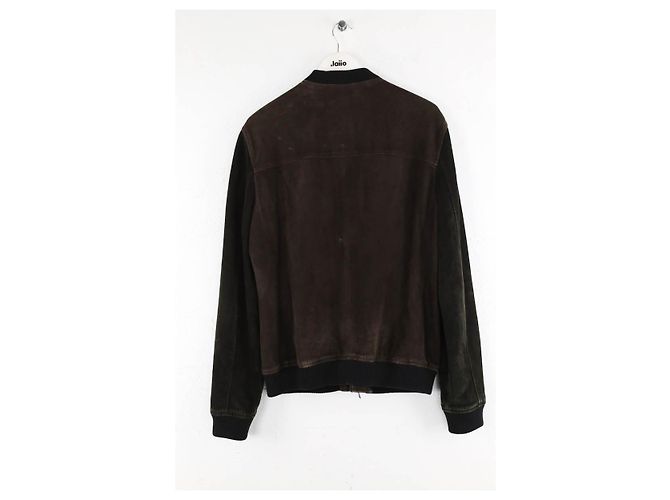 All Saints Braune Wildlederjacke - Ansicht 3