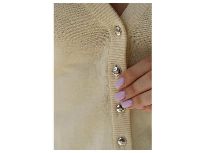 Strickjacke S/S 1998 Christian Dior & John Galliano Beige - Ansicht 5