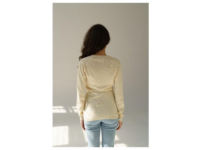 Strickjacke S/S 1998 Christian Dior & John Galliano Beige - Ansicht 7