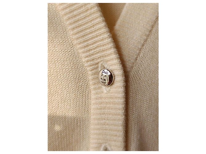 Strickjacke S/S 1998 Christian Dior & John Galliano Beige - Ansicht 9