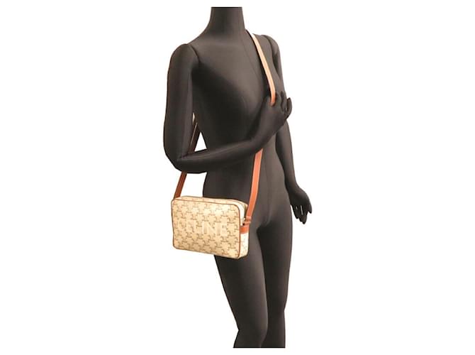 Céline Borsa a spalla bianca Celine Triomphe Bianco - vista 7