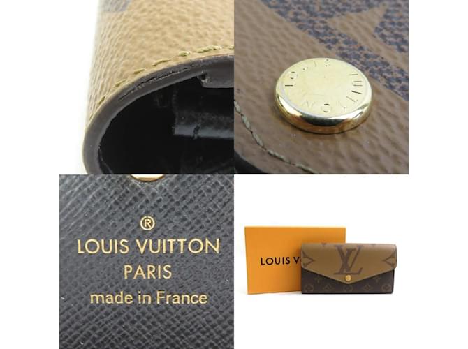 Louis Vuitton Monogram Reverse Langbörse Braun Monogramm - Ansicht 5