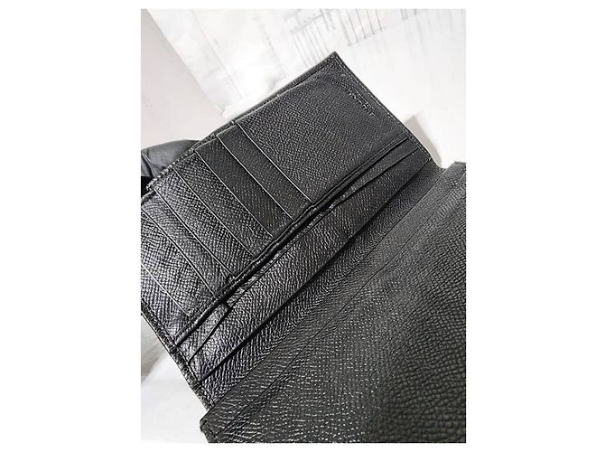 Autre Marque Bvlgari Long Bifold Wallet Black - view 11