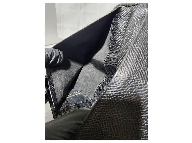 Autre Marque Bvlgari Long Bifold Wallet Black - view 13