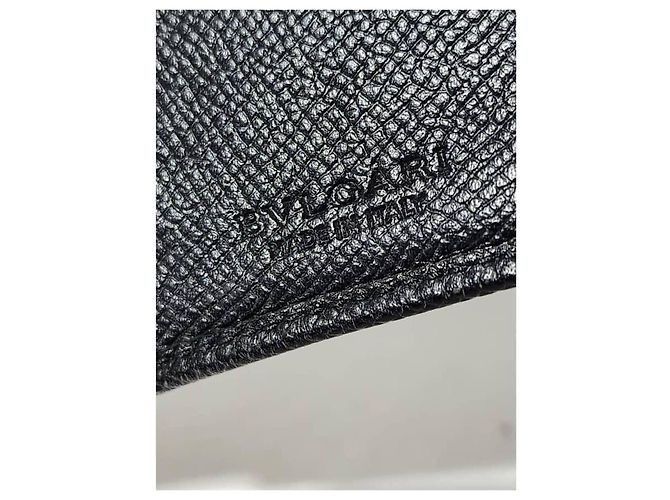 Autre Marque Bvlgari Long Bifold Wallet Black - view 6