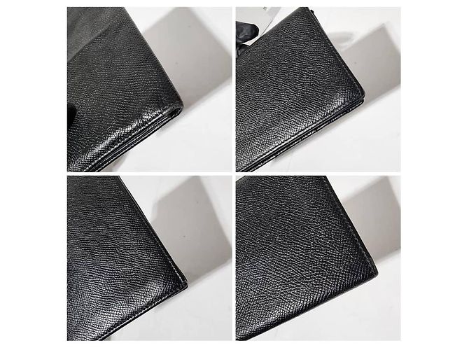 Autre Marque Bvlgari Long Bifold Wallet Black - view 7