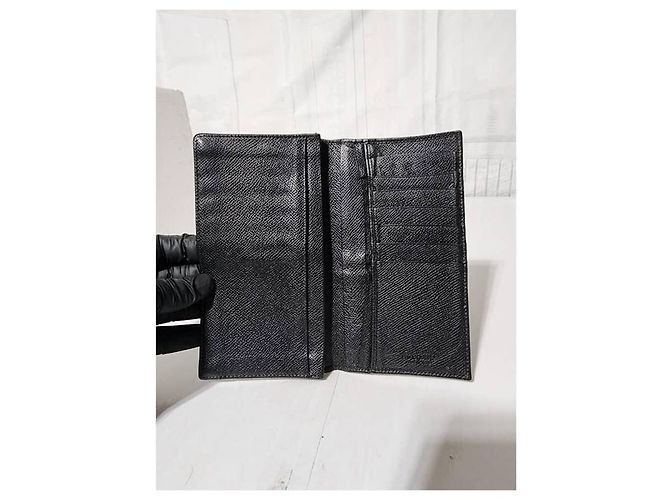 Autre Marque Bvlgari Long Bifold Wallet Black - view 8